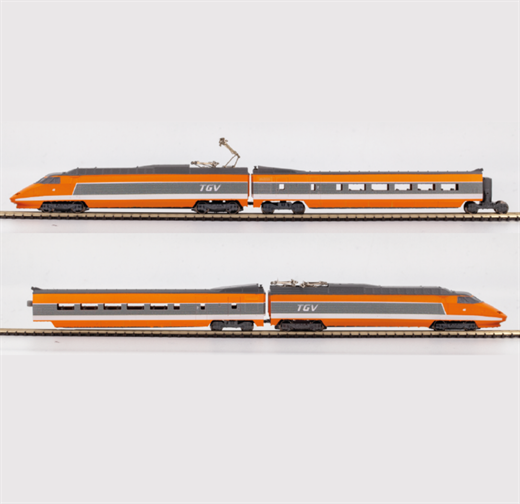 AZAR models T01-OR1A - TGV Sud-Est - orange7 Elem
