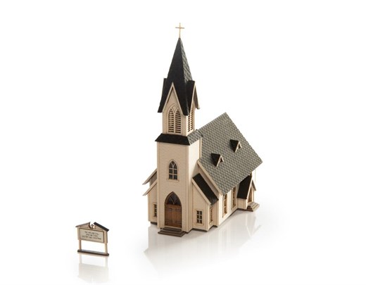 Archistories 403181 Country Church Kit