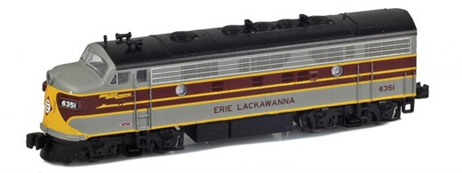 AZL 63012-2 Erie Lackawanna F7 A