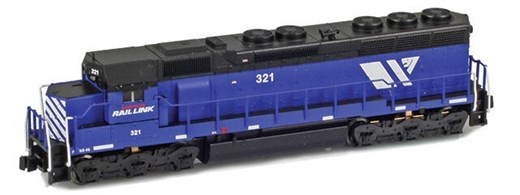 AZL 63210-3 SD45 Montana Rail Link #329
