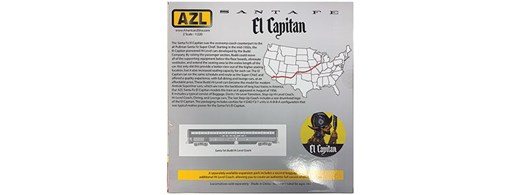 AZL 72222 ATSF El Capitan | 11-Car Set