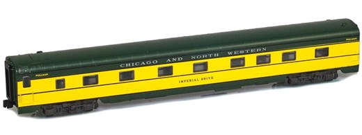AZL 73005-1 CHICAGO AND NORTH WESTERN 4-4-2 Sleepe
