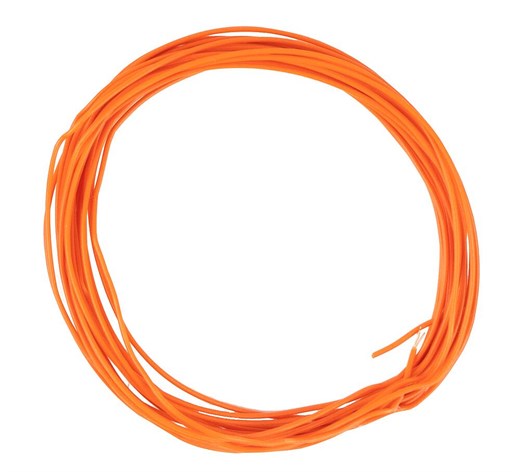 Faller 163789 - Litze 0,04 mm, orange, 10 m