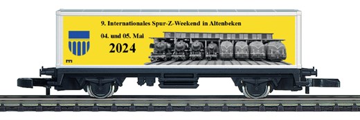 Mrklin 8617.147 - Z-Containerwagen Spur Z-Weeken