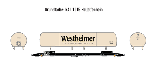Mrklin 98198 - Z-Kesselwagen Westheimer