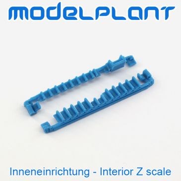 modelplant M-0028 - Inneneinr. Schienenbus, blau
