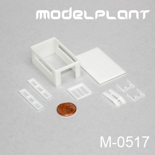 Modelplant M-0517 - Autowerkstatt mit Hebebhne