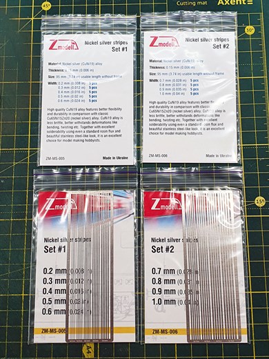 Z modell ZM-MS-005 – set of 0.15 mm high quality n