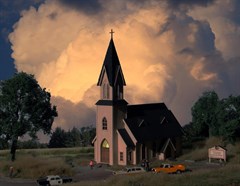 Archistories 403181 Country Church Kit