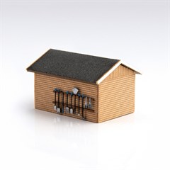 ArchiStories 426070-S - Single Garage Kit - Sand