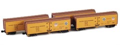 AZL 900801-3 40 PFE Wooden Reefer Set UP/SP Logo