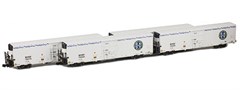 AZL 904004-2 Trinity 64 Reefer BNSF 4-Pack