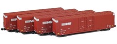 AZL 914202-1 NS | Greenville 60 Boxcar 4-Pack