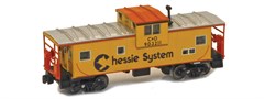 AZL 921030-1 C&O Chessie Wide Vision Caboose #9032