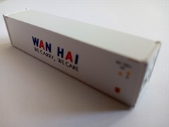 MCZ408 Models Wan Hai 40’ hi-cube refrigerated con