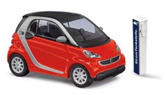 Busch 46226 - Smart Fortwo electric rot