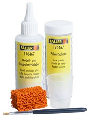 Faller 170467 - Schneepulver-Set, 100 g/105 g
