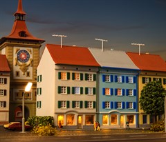 Kibri 36841 - Z Stadthaus mit Ladengeschft, 2 Stu