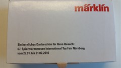 Märklin 80126 - Sonderwagen Intern. Toy Fair 2016