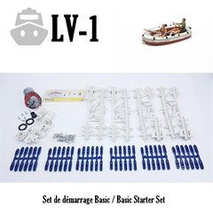 Magnorail LV-1 - Starterset basic + 1 aufgebautes