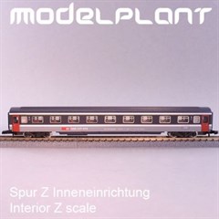 modelplant M-0006 - Abteilw. 1. Kl. Eurofima Innen