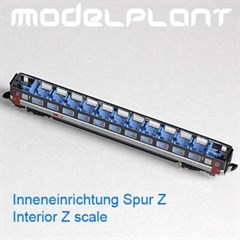 modelplant M-0016 - SBB Großraumw. 2. Kl. Innenein
