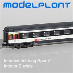 modelplant M-0017 - Inneneinr. SBB Großraumw. 1. K
