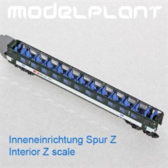 modelplant M-0018 - Inneneinr. SBB Großraumw. 2. K