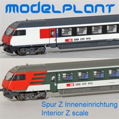 modelplant M-0022 - Inneneinr. SBB-Steuerwagen