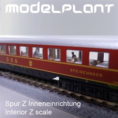 modelplant M-0029 - Inneneinr. Schürzen-Speisewage