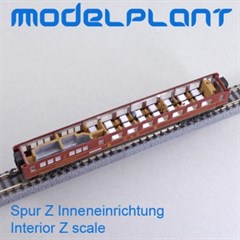 modelplant M-0029 - Inneneinr. Schürzen-Speisewage
