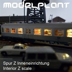 modelplant M-0036 - Silberling Steuerwagen Innen