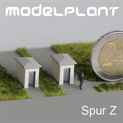 modelplant M-0503 - Zwei Schalthäuser (Eckig)