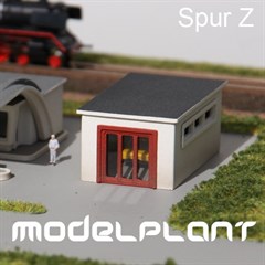 Modelplant M-0517 - Autowerkstatt mit Hebebühne