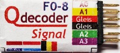 Qdecoder QD030 - Lichtsignaldecoder Qdecoder F0-8
