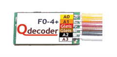 Qdecoder QD037 - F0-4+ Funktionsdecoder mit Stecke