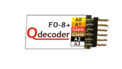 Qdecoder QD043 - F0-8+ Funktionsdecoder