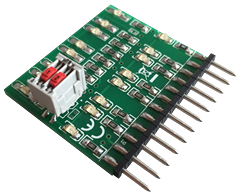 Qdecoder QD081 - Debug-LED-Leiste für Z2/ZA2