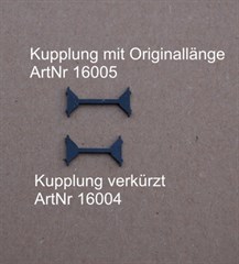 RATIMO 16005 - Kupplung für Wagenset Blauer Enzian