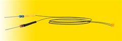 Viessmann 3561 - Set LED gelb, 5 Stueck
