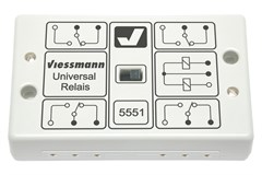 Viessmann 5551 - Universal Relais 1x4UM