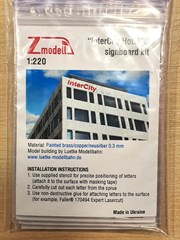 Z modell ZM-MS-002– InterCity Hotel color signb