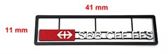 Z modell ZM-MS-016 - Swiss railway station signboa