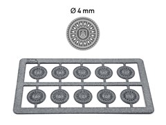 Z modell MS-018 - Round manhole covers with orname
